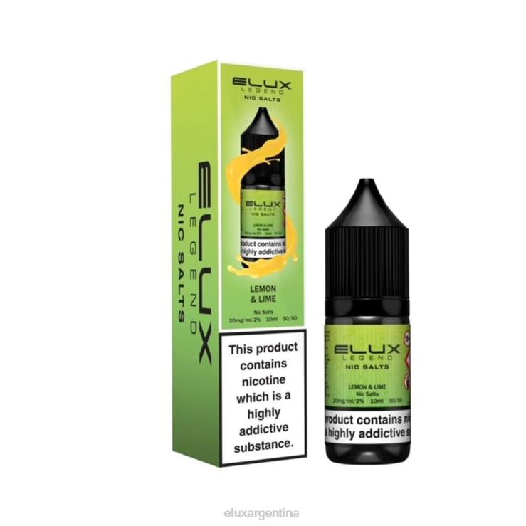 Elux Legend sal nic 10ml | Elux Argentina V2B2014 Lima Limon