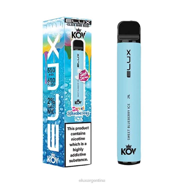 Elux Bar vape desechable serie dulce | Elux Vape Near Me V2B20109 hielo de arándano dulce