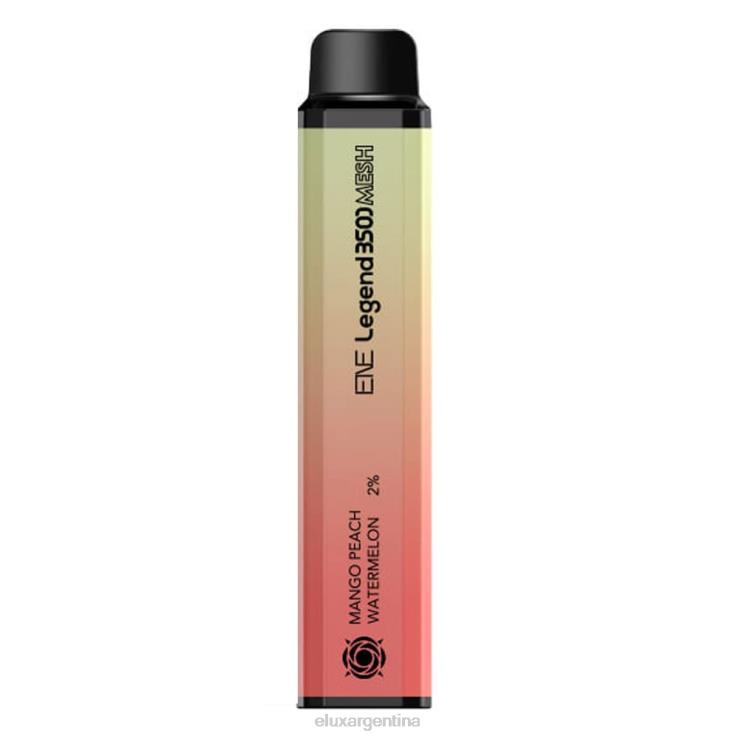 Elux ENE Legend Vape desechable de malla 3500 | Elux Argentina V2B20144 sandia mango durazno