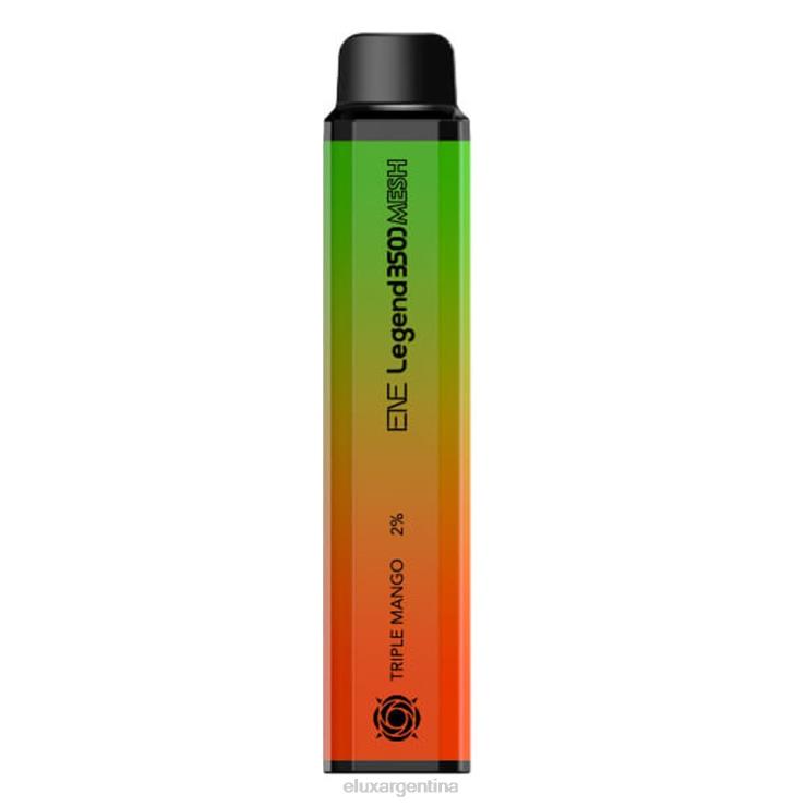 Elux ENE Legend Vape desechable de malla 3500 | Elux Buenos Aires V2B20135 mango triple