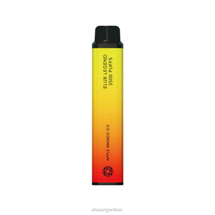 Elux Legend Vape disponible de 3500 inhalaciones | Elux Vape Price V2B2088 hielo de manzana y mango