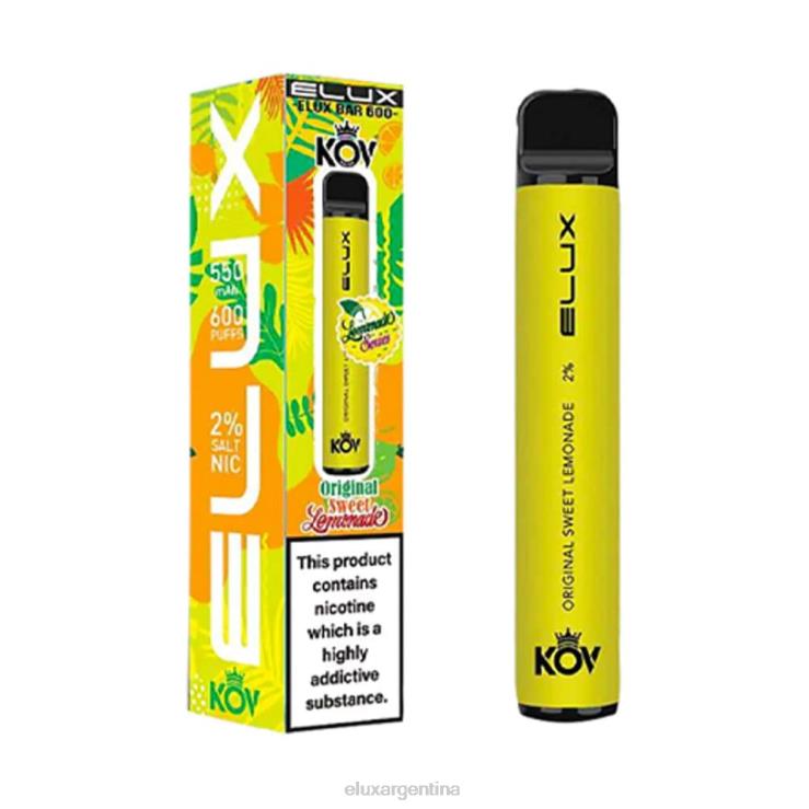 Elux Bar Lemonade Series vaporizador desechable original | Elux Vape Price V2B208 limonada dulce