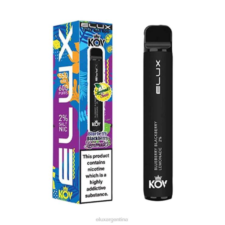 Elux Bar vape desechable serie limonada | Elux Buenos Aires V2B20105 limonada de arándanos y moras
